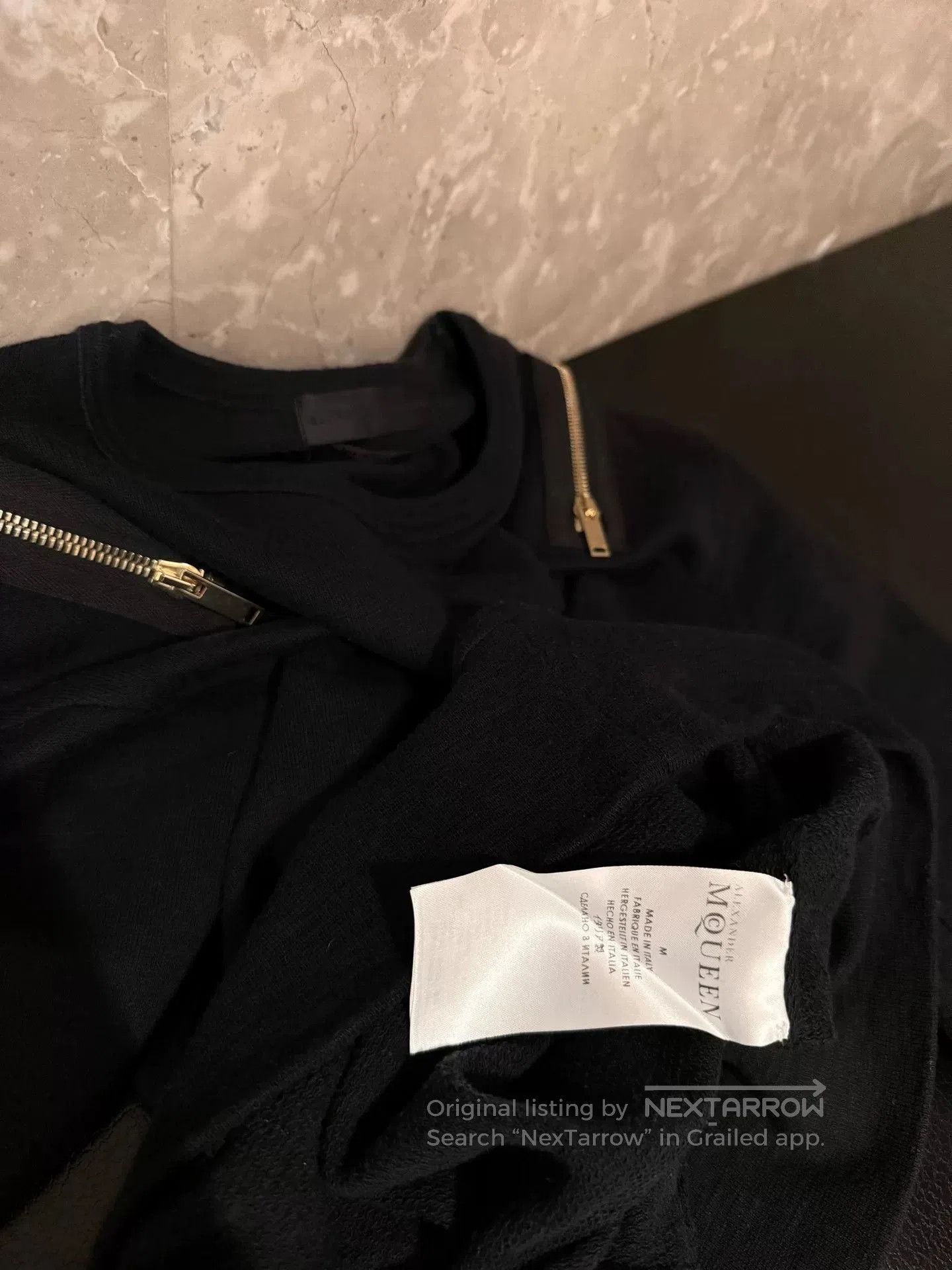 Alexander McQueen Alexander McQueen Black Knit Sweater. Size US M / EU 48-50 / 2 - 3 Thumbnail