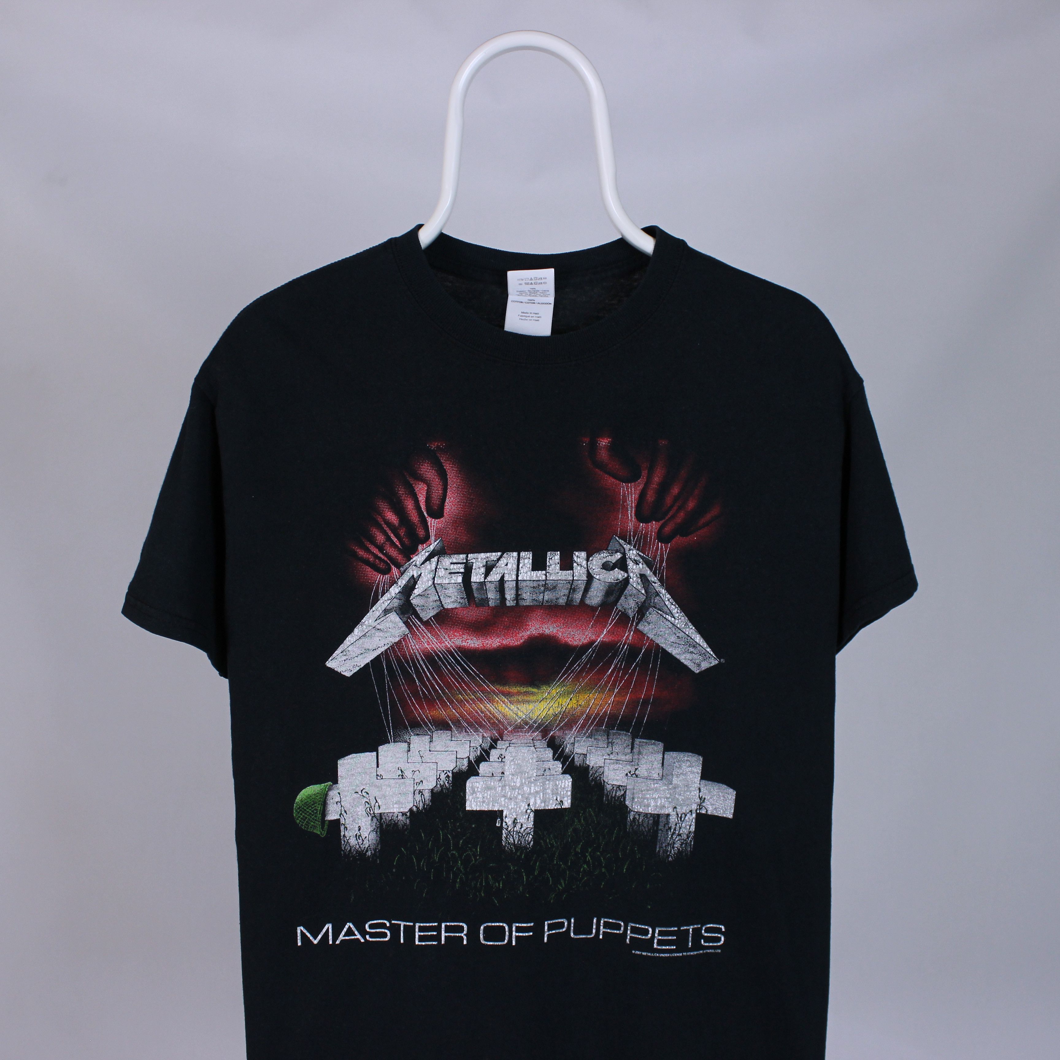 Band Tees 2007 METALLICA “MASTER OF PUPPETS” T-SHIRT vintage TEE Size US M / EU 48-50 / 2 - 2 Thumbnail