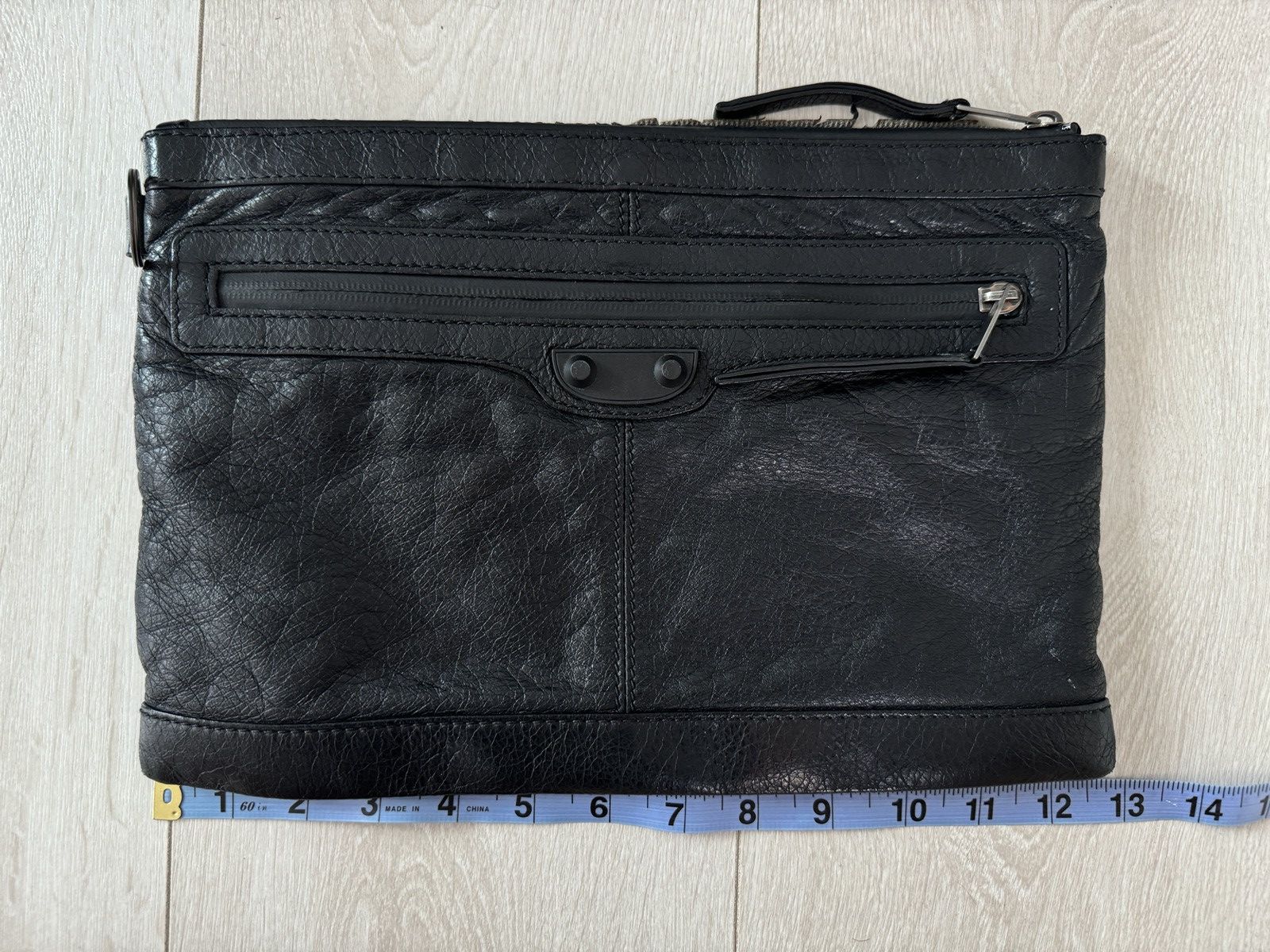 Balenciaga Leather Clutch