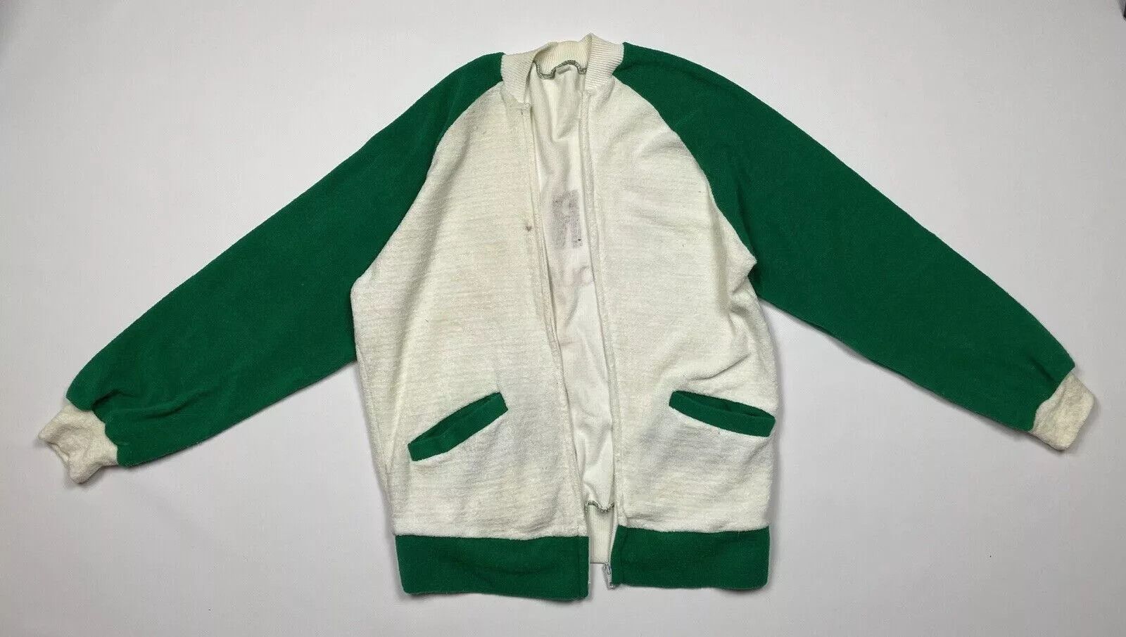 Vintage VINTAGE N.R.B BERROUAGHIA ES 1980s ALGERIA JACKET SOCCER Size US M / EU 48-50 / 2 - 2 Thumbnail