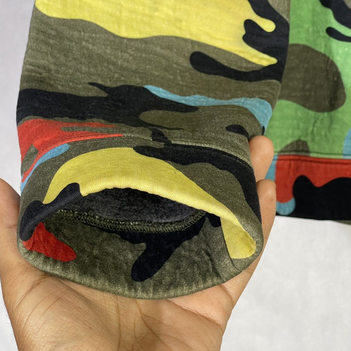 Valentino Valentino Multicolor Camouflage Sweatshirt Size US M / EU 48-50 / 2 - 7 Thumbnail
