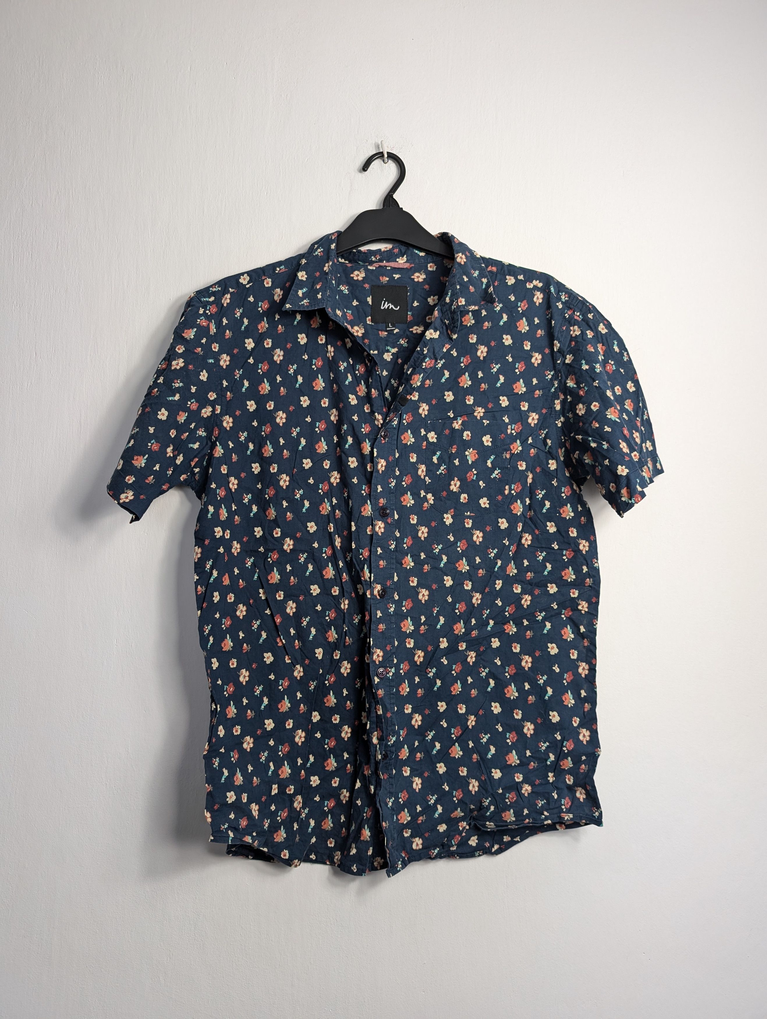 Vintage Vintage Y2K Hawaiian Shirt - Summer Floral Palm Tree Print Size US L / EU 52-54 / 3 - 1 Thumbnail
