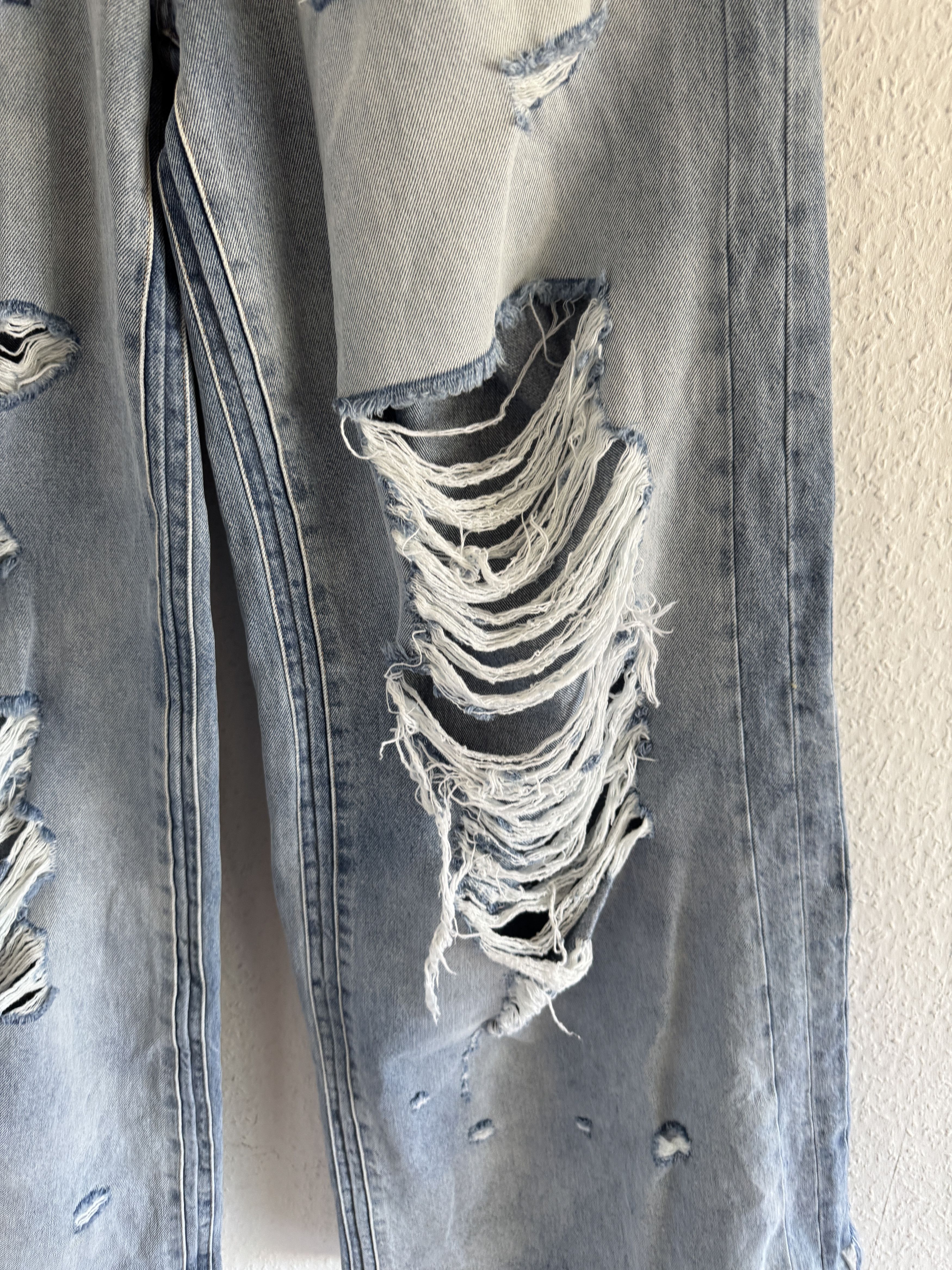 Vetements Destroyed wash denim pants Size US 32 / EU 48 - 4 Thumbnail