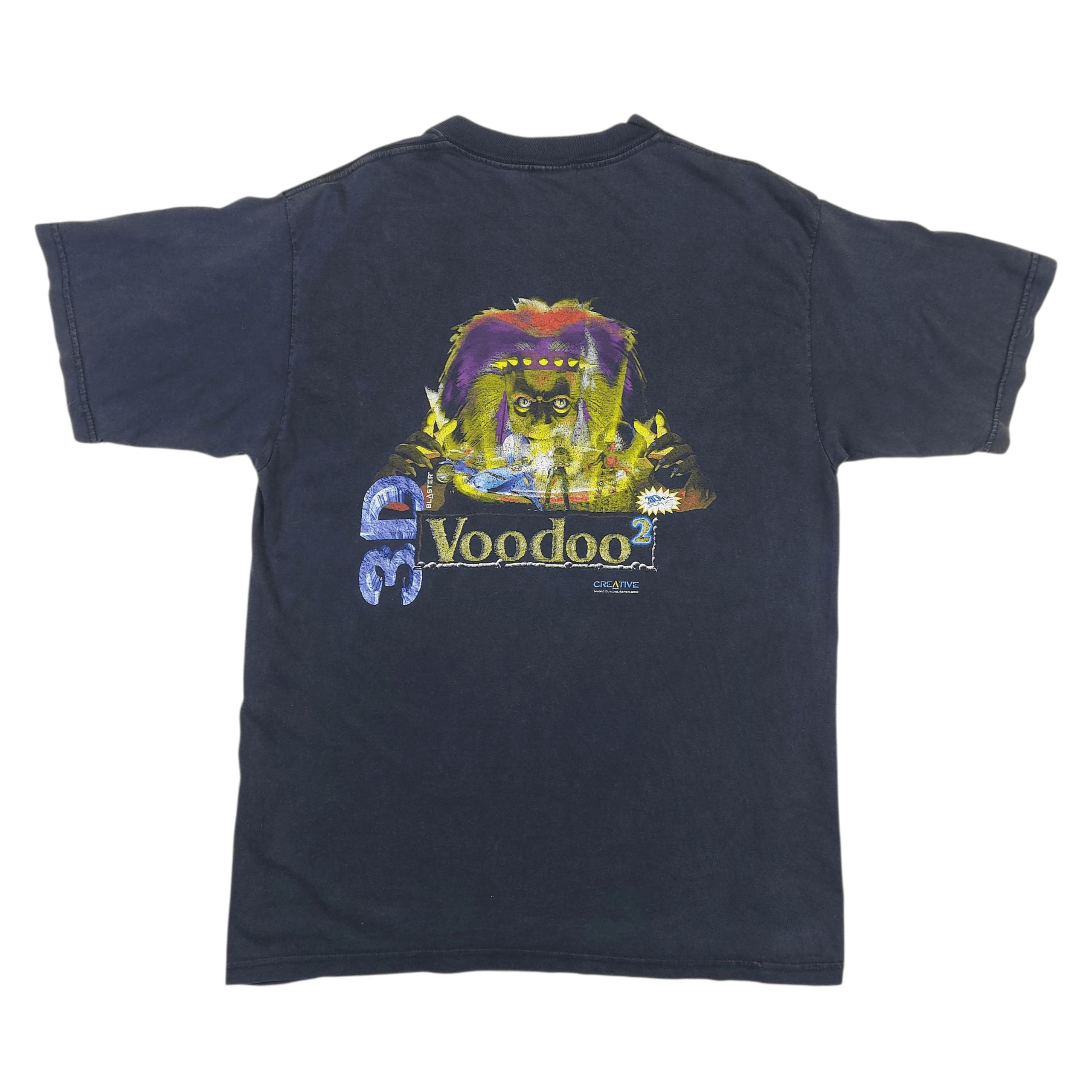Microsoft VTG 1998 Creative 3D Blaster Voodoo2 Video Card Promo TEE Size US L / EU 52-54 / 3 - 3 Thumbnail