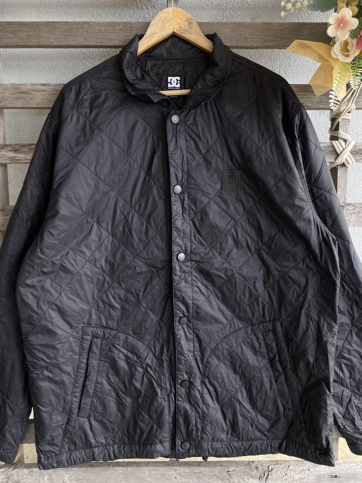 DC Dc shoes Quilted Jacket Size US XXL / EU 58 / 5 - 2 Thumbnail