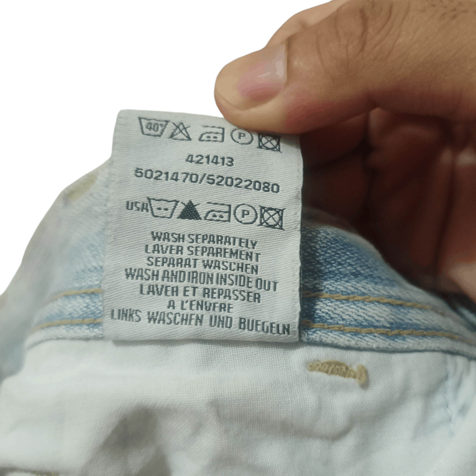 G-Star G Star Raw denim baggy jeans bootcut style Size US 31 - 10 Thumbnail