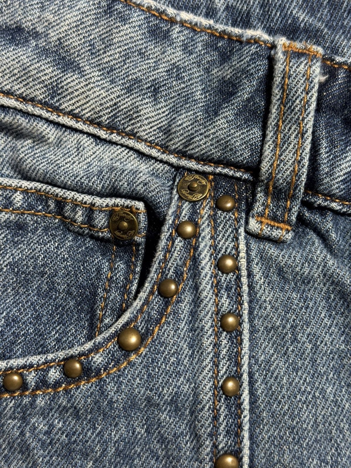 Ed Hardy 💥RARE💥Ed Hardy Vintage Y2K Denim Size US 30 / EU 46 - 14 Thumbnail