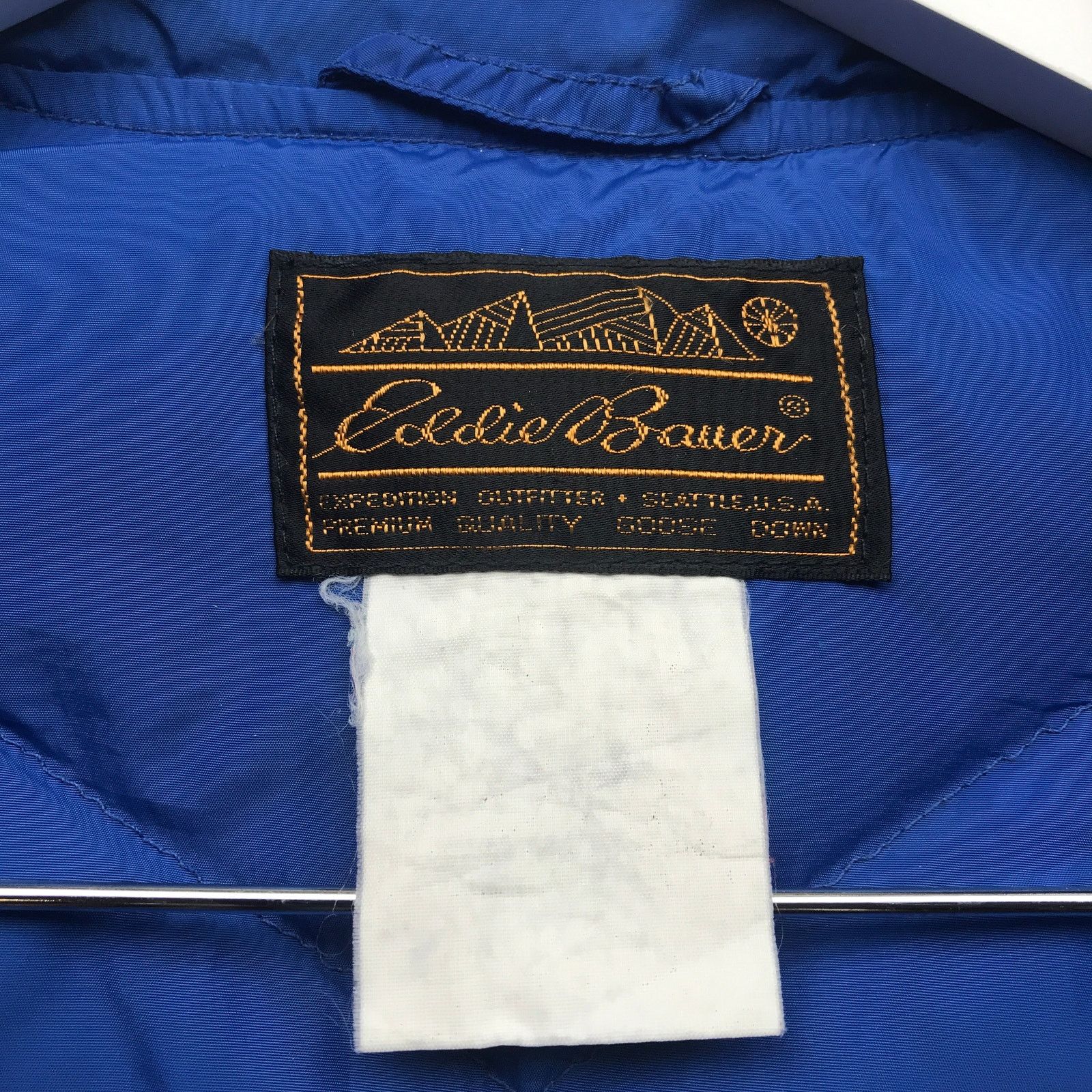 Eddie Bauer Vintage Eddie Bauer Puffer Goose Down Vest Jacket Men M Blue Size US M / EU 48-50 / 2 - 3 Thumbnail