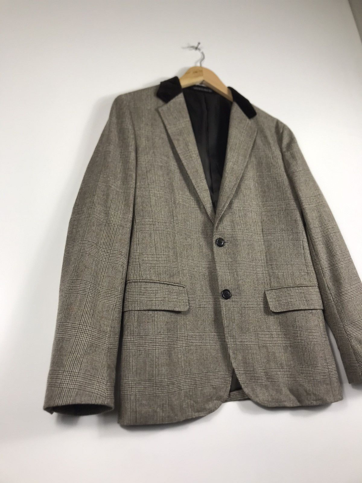 Japanese Brand × Yohji Yamamoto ⚡️Ined Homme Yohji Yamamoto Wool Single Breast Blazer Size 46R - 2 Thumbnail