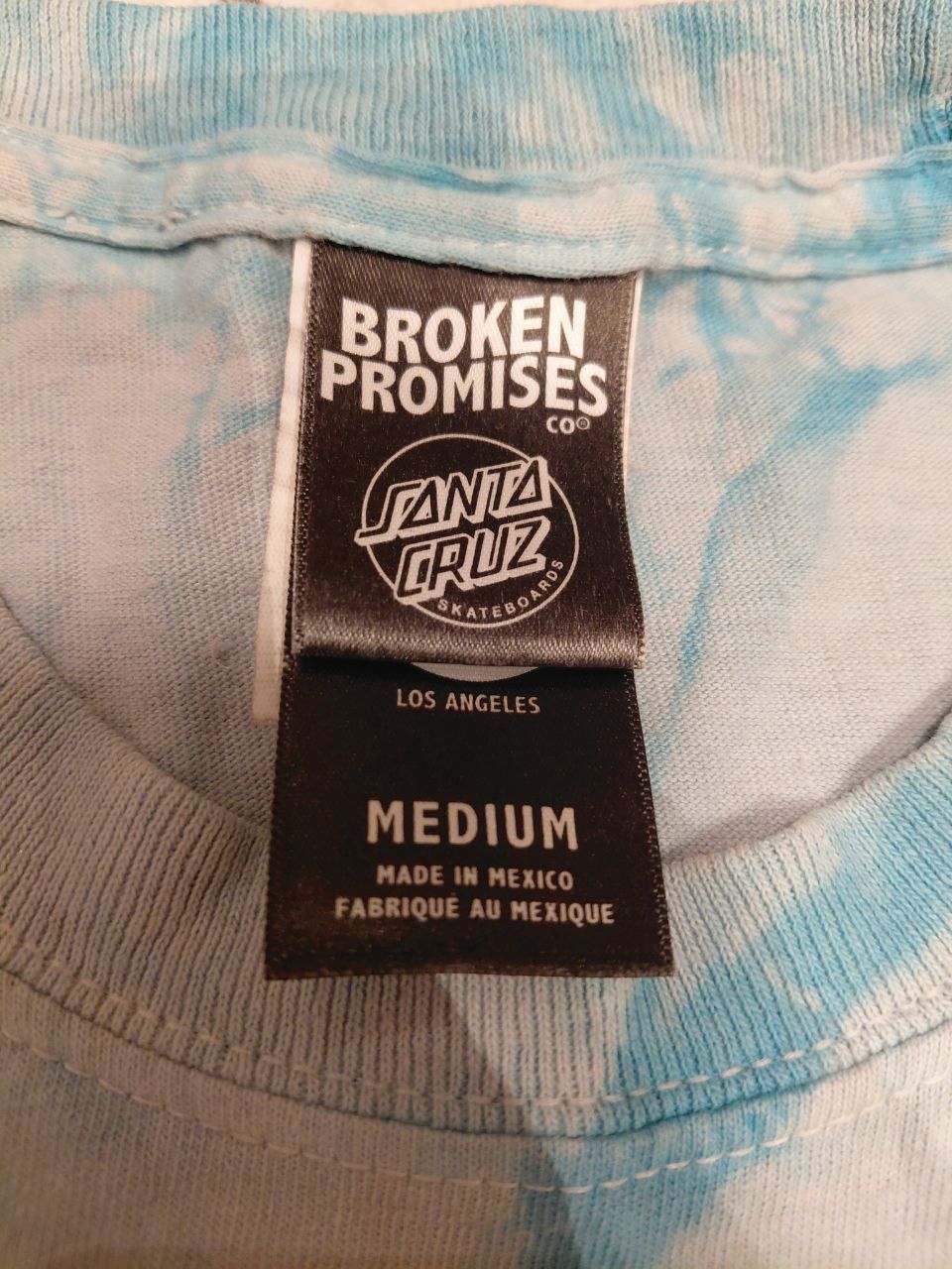 Santa Cruz Skateboards T-shirt Santa cruz x broken promises Size US M / EU 48-50 / 2 - 3 Thumbnail
