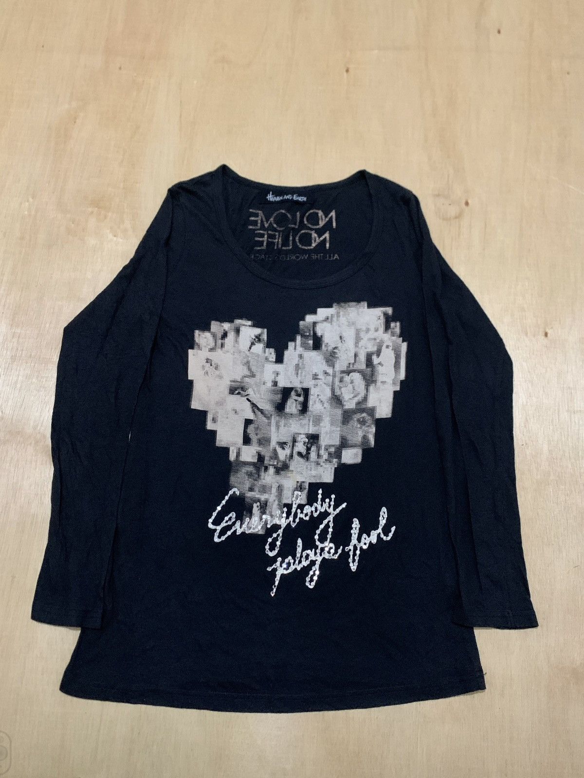 ☆Heaven&Earth☆スカル☆トップス☆BLACK☆ヘブン&アース☆新品☆