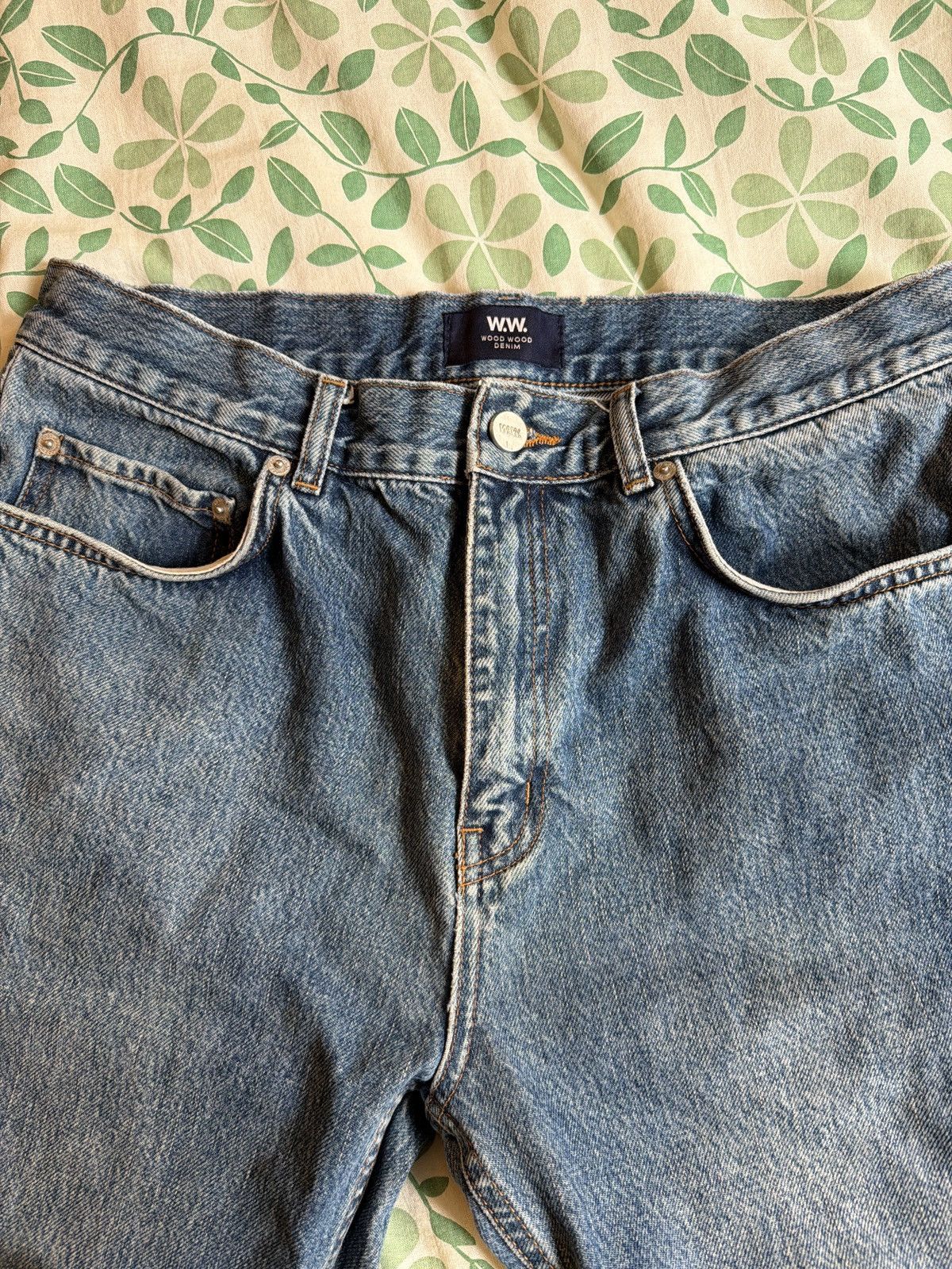 Wood Wood Wood Wood Washed Bob Denim Jeans Size US 32 / EU 48 - 3 Thumbnail