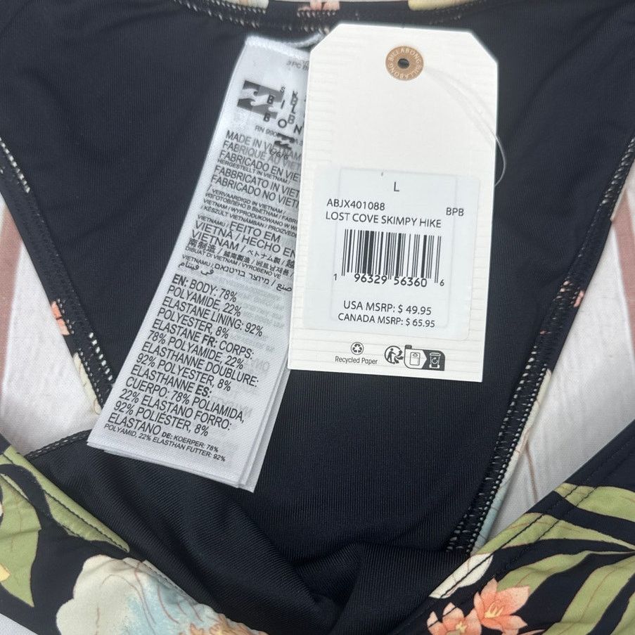 Billabong Billabong Lost Cove Skimpy Hike Bikini Bottoms Women’s Sz L Size L / US 10 / IT 46 - 7 Thumbnail