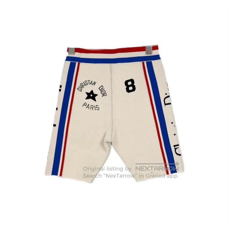 Dior Dior Beige letter shorts Size 24" / US 00 / IT 34 - 2 Thumbnail