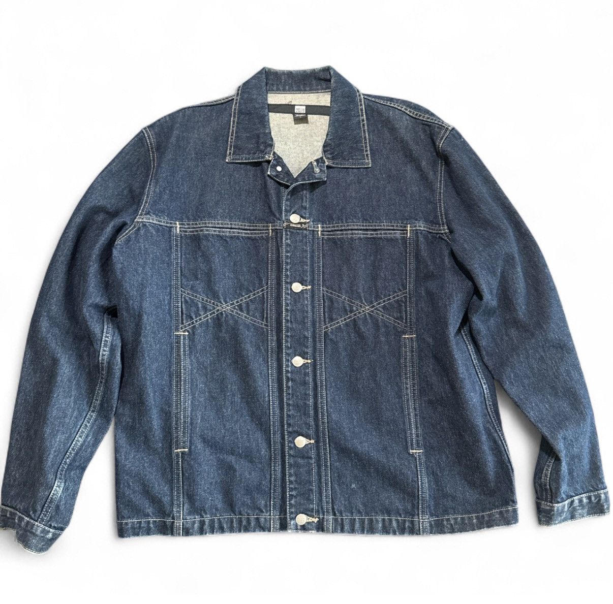 Marithe + Francois Girbaud Marithe Francois Girbaud Denim Jacket Size US L / EU 52-54 / 3 - 1 Thumbnail