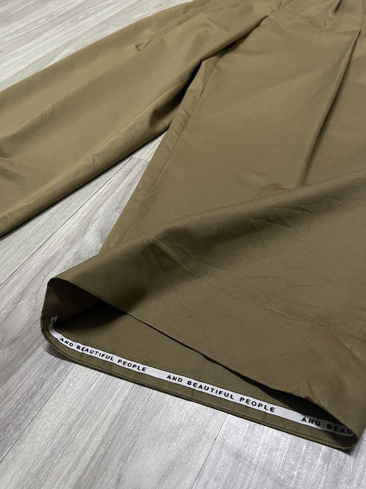 GU GU x And Beautiful People - Tuck Wide Pant Size US 30 / EU 46 - 5 Thumbnail
