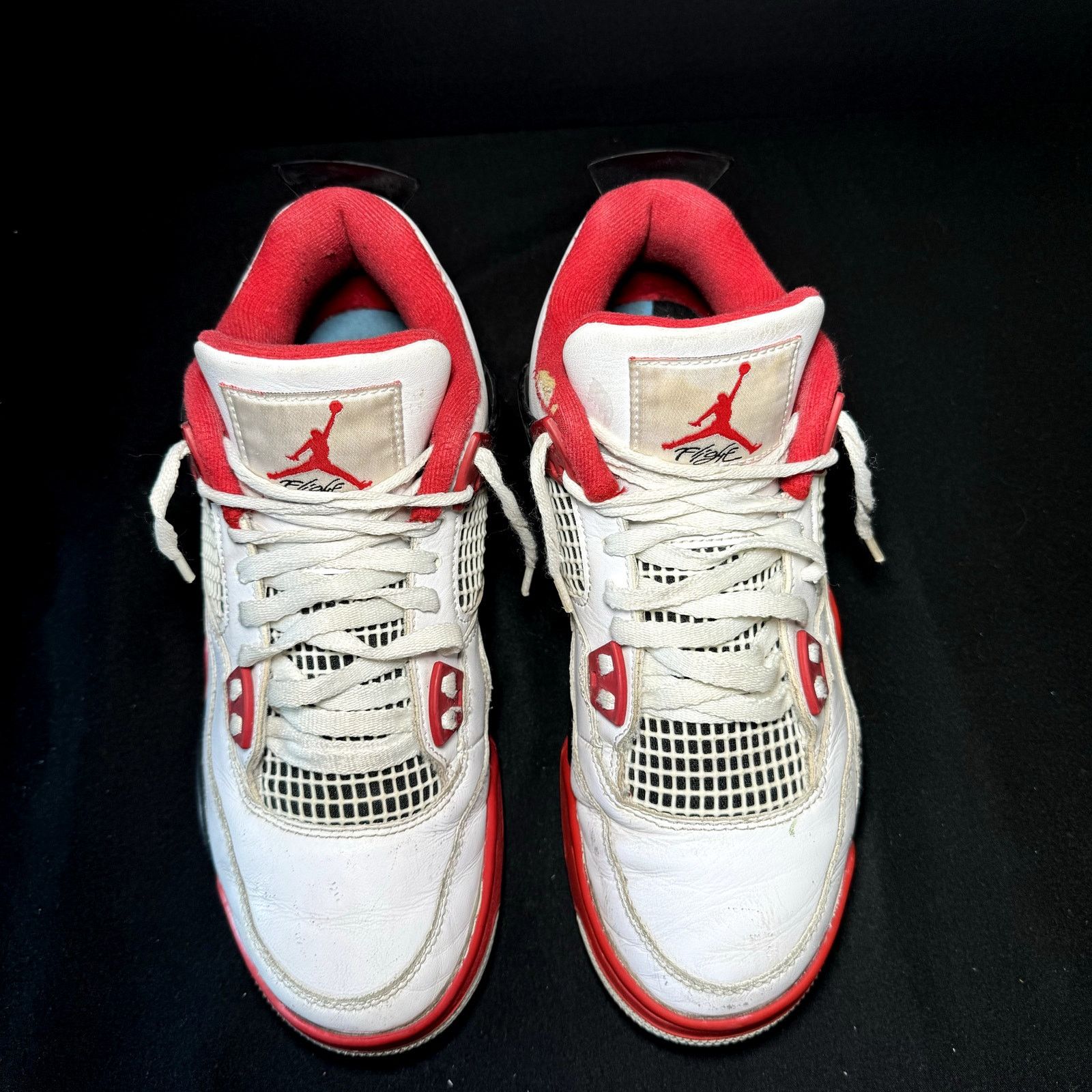 Jordan Brand × Nike Size 7 - Air Jordan 4 Retro OG GS Fire Red 2020 Men's Shoes Size US 7 / EU 40 - 4 Thumbnail