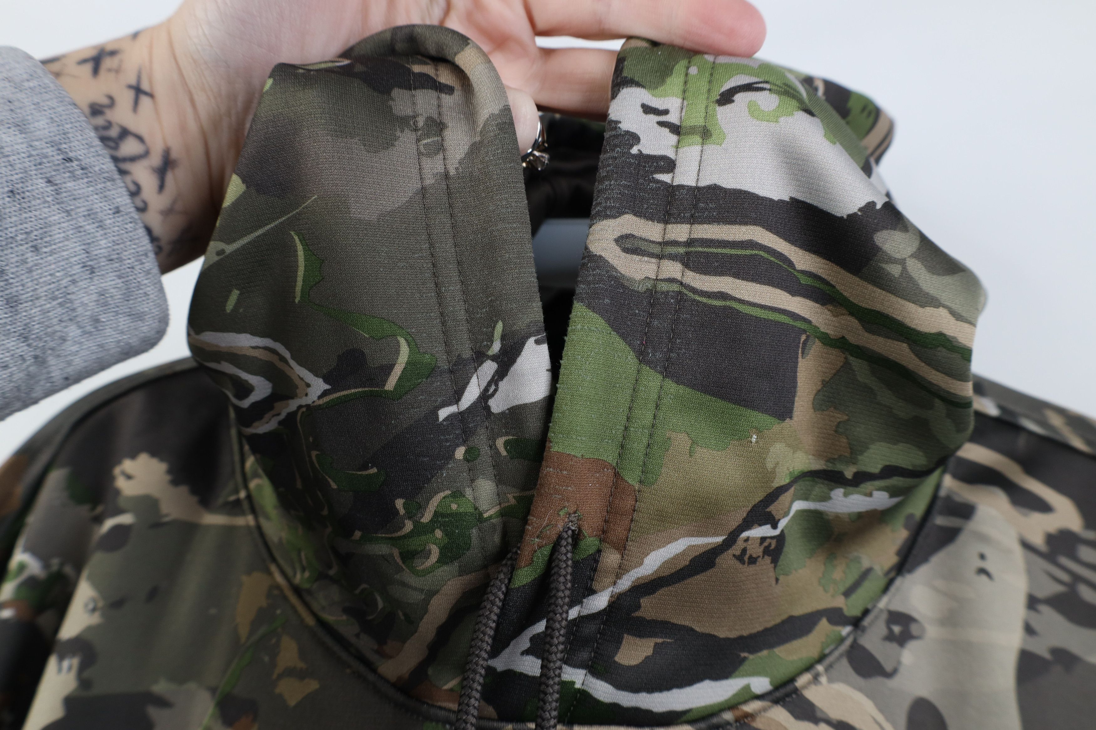 Under Armour Under Armour Loose Fit Camouflage Storm Hoodie Sweatshirt Size US L / EU 52-54 / 3 - 7 Thumbnail