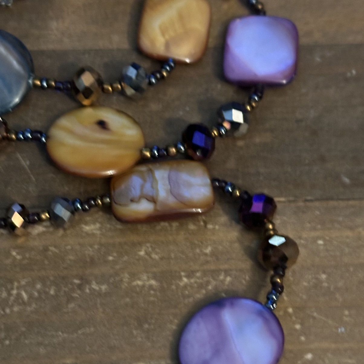 Other Polished dyed shell bead necklace Size ONE SIZE - 4 Thumbnail