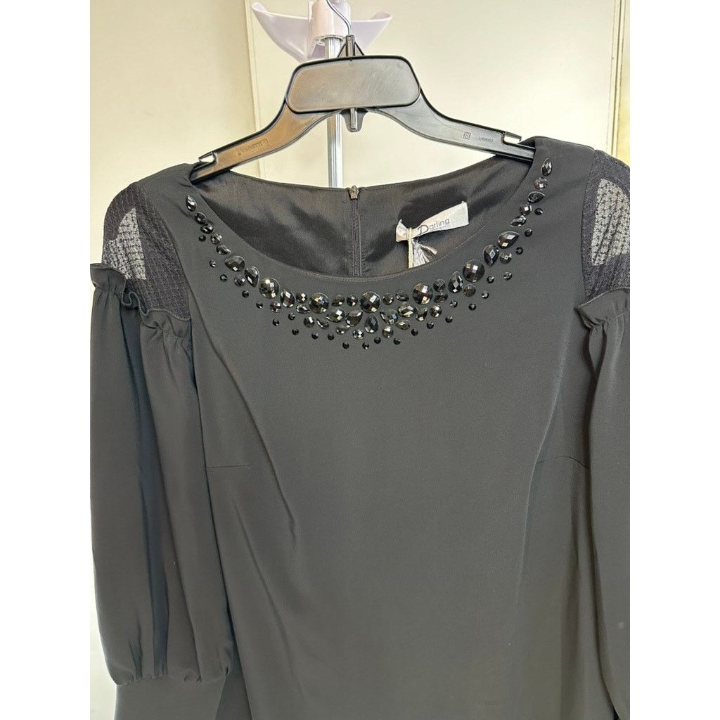 Other SEVERI DARLING DRESS 46 XL BLACK Loose fit MARIA GRAZIA MGS Size XL / US 12-14 / IT 48-50 - 2 Thumbnail