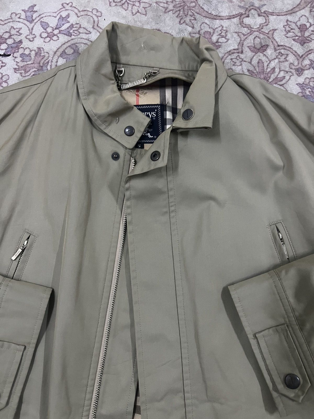 Burberry RARE Vintage Burberrys Japan C-TK83 Military Jacket Khaki Size US M / EU 48-50 / 2 - 6 Thumbnail