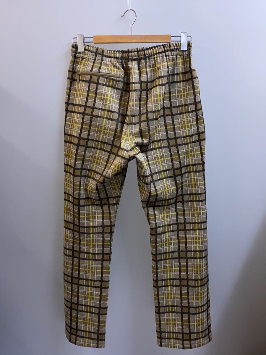 Needles Needles Polyester Track Pants Yellow Check Size US 30 / EU 46 - 2 Thumbnail