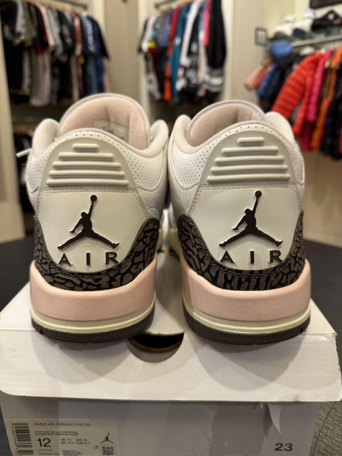 Jordan Brand Jordan 3 Retro ‘Neapolitan Dark Mocha’ Size US 10.5 / EU 43-44 - 3 Thumbnail