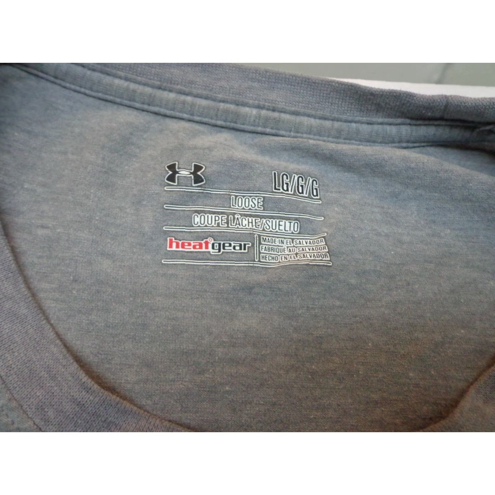 Under Armour Under Armour Shirt Men L Gray Short Sleeve Crew Neck Pullover Lightweight Stretch Tagless Activewear T Shirt Size US L / EU 52-54 / 3 - 4 Thumbnail