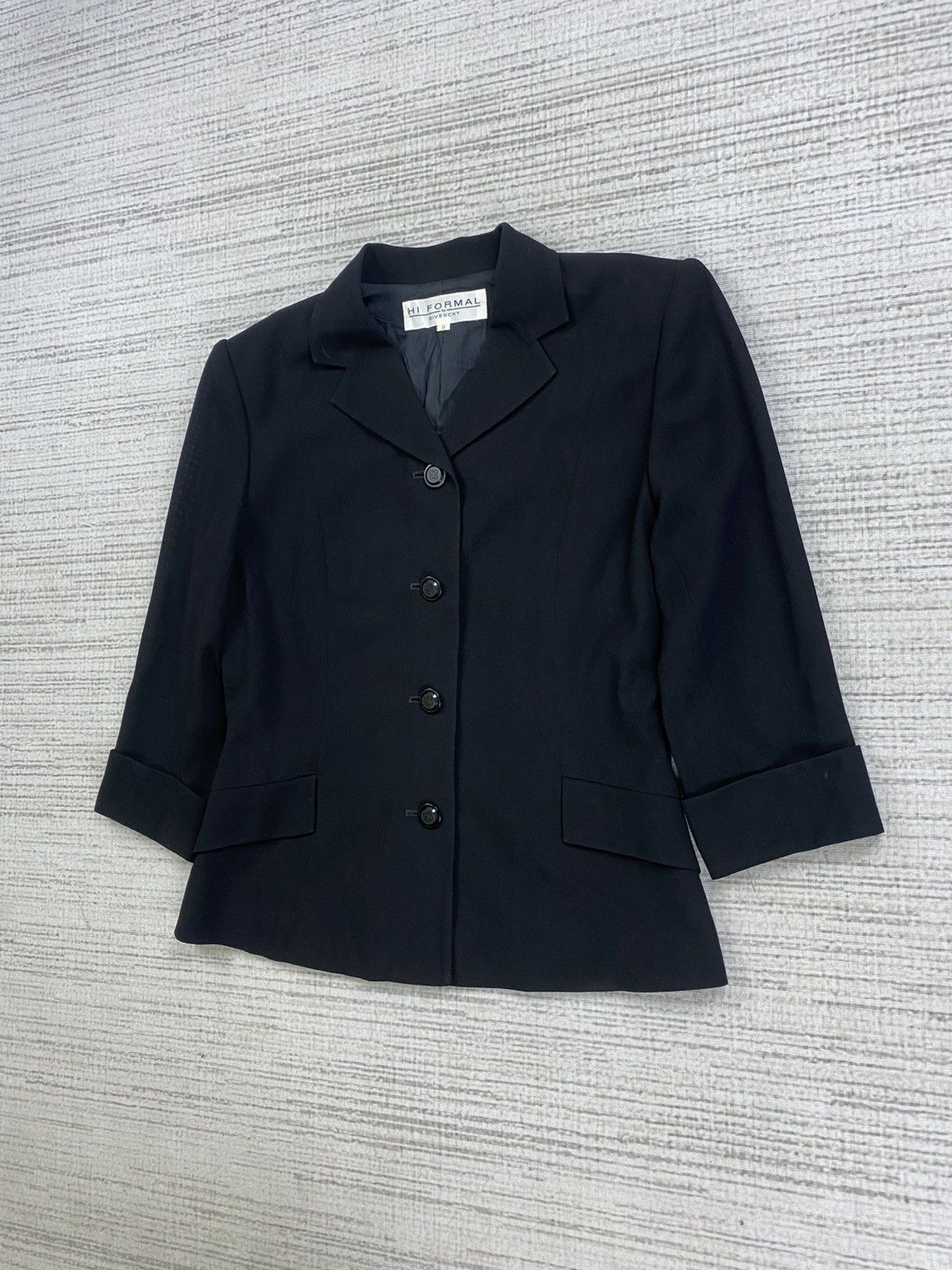 Givenchy × Japanese Brand × Vintage Vintage HI FORMAL By GIVENCHY Buttoned Jacket Size S / US 4 / IT 40 - 4 Thumbnail