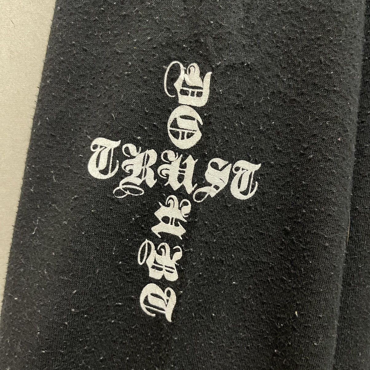 Japanese Brand Chrome Hearts Design Cross Logo Hoodie Size US XL / EU 56 / 4 - 14 Thumbnail