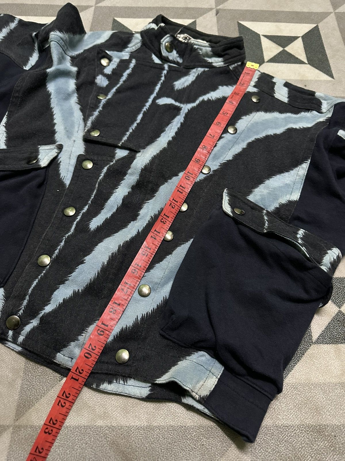 Kansai Yamamoto Vintage 90s Kansai zebra bomber jacket Size US S / EU 44-46 / 1 - 14 Thumbnail