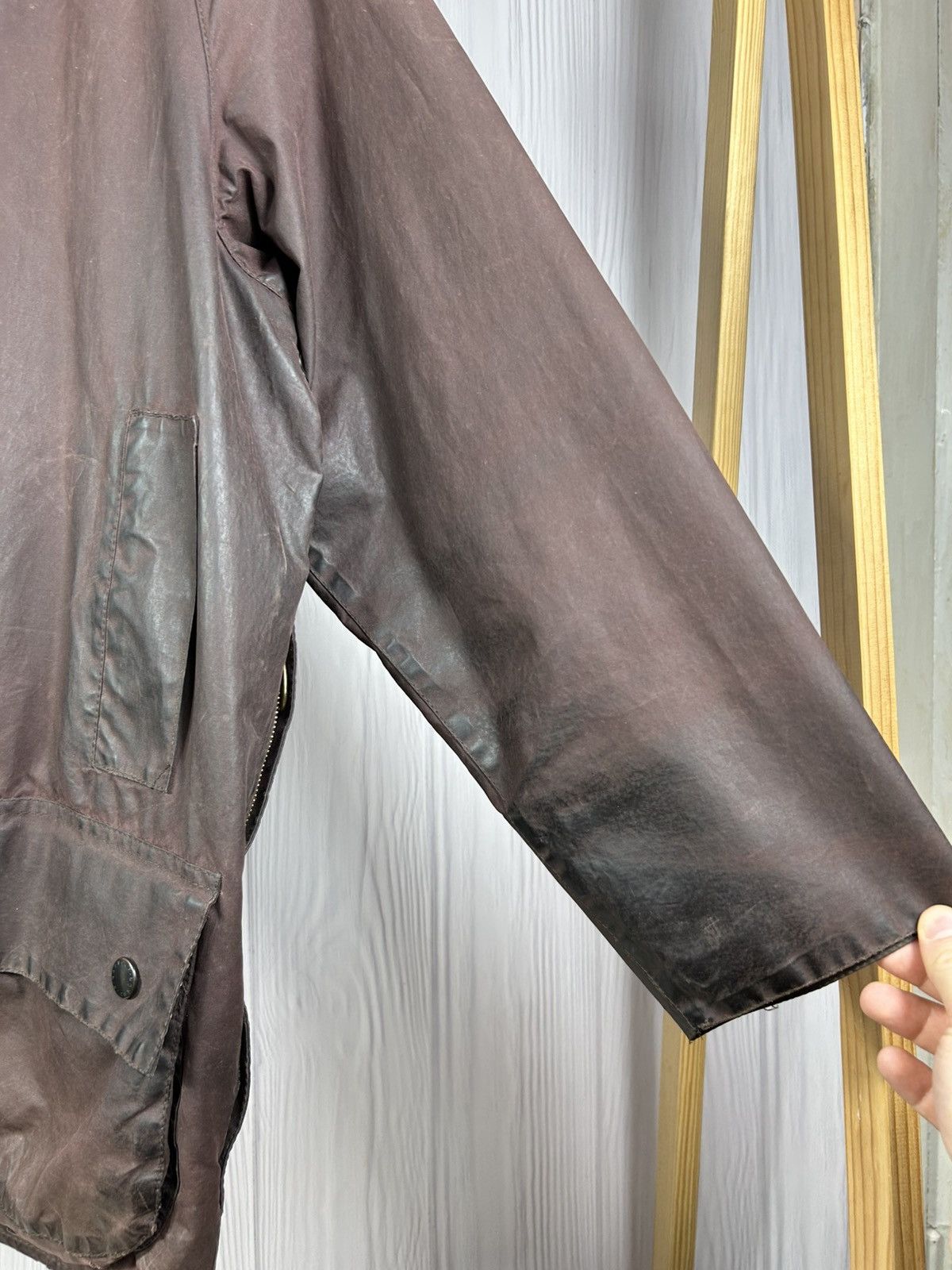 Barbour Vintage Barbour Beaufort A190 Waxed Jacket England Size C42 Size US L / EU 52-54 / 3 - 8 Thumbnail