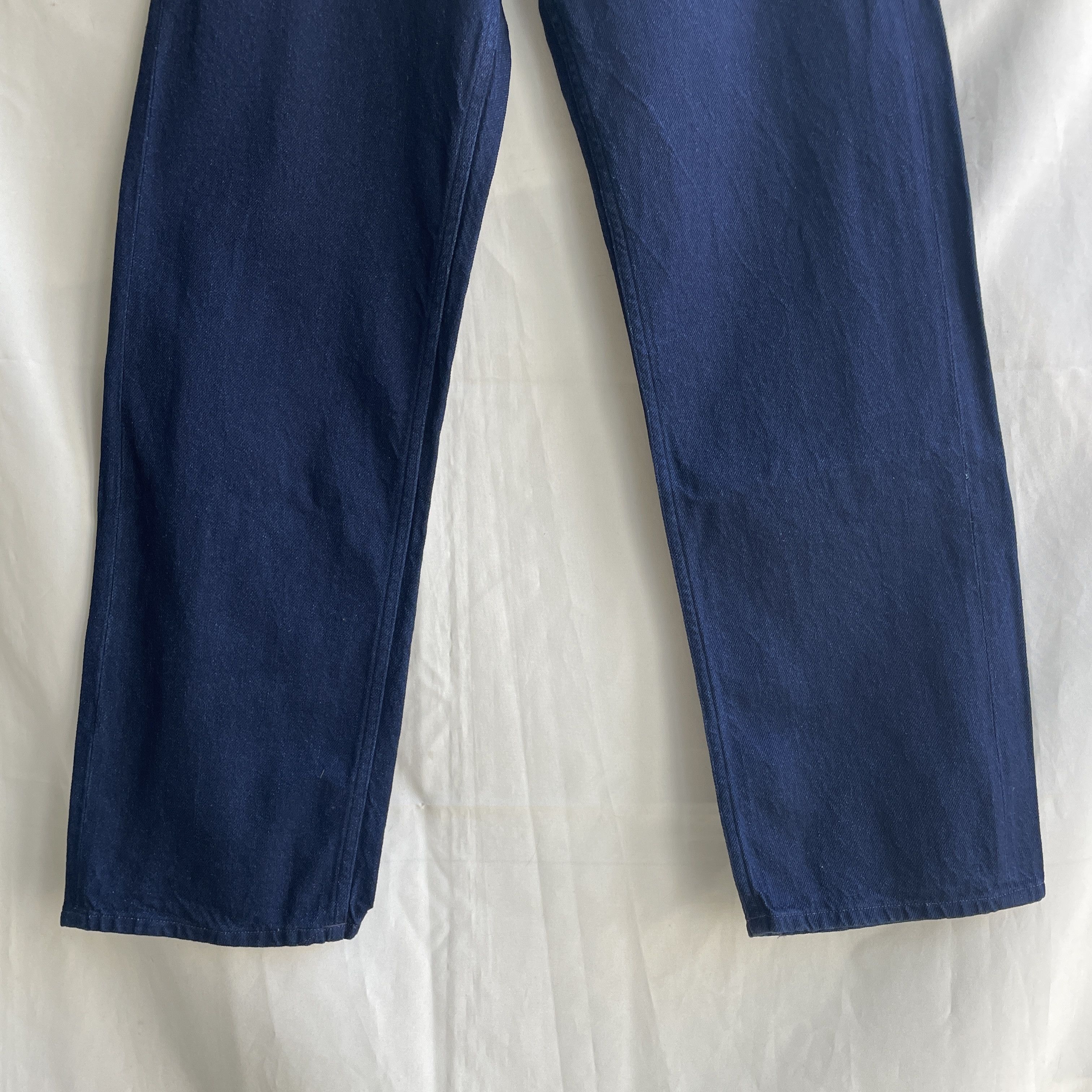 Nudie Jeans Nudie Jeans Indigo Relaxed Denim Work Pants Size 31x30 Size US 30 / EU 46 - 6 Thumbnail