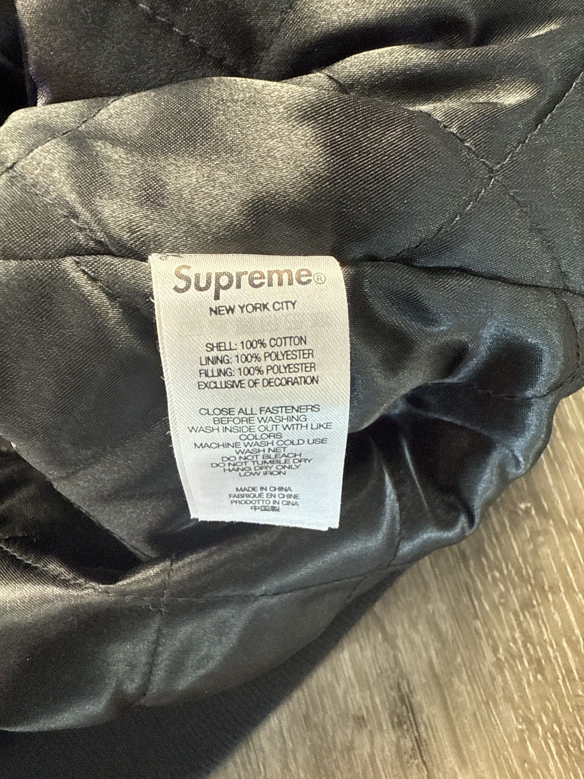 Supreme Supreme Mitchell & Ness “Doughboy” Varsity Jacket (X-Large) Size US XL / EU 56 / 4 - 8 Thumbnail