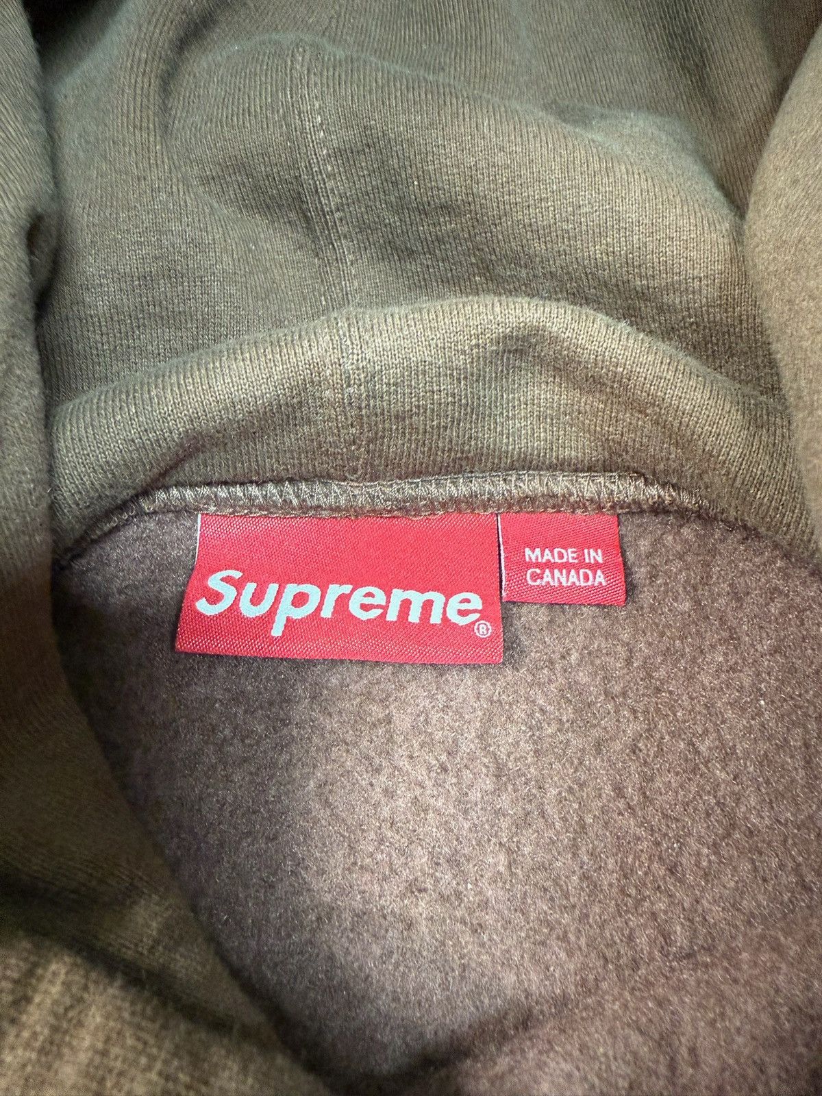 Supreme Supreme Bling Box Logo Hoodie Brown SS22 Size US S / EU 44-46 / 1 - 4 Thumbnail