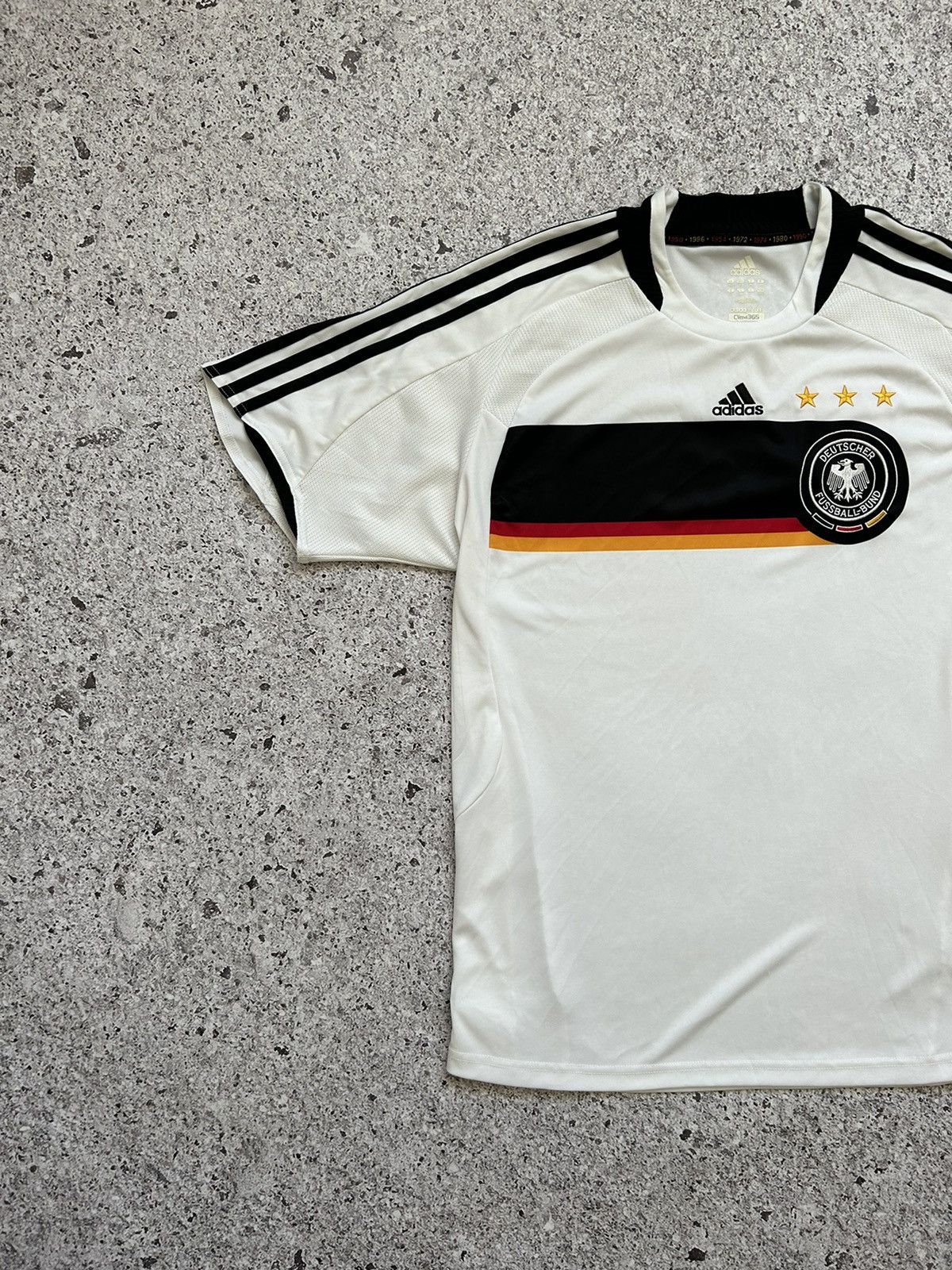 Adidas Vintage Deutschland 2008 2009 home kit Germany Soccer Jersey Size US XL / EU 56 / 4 - 3 Thumbnail