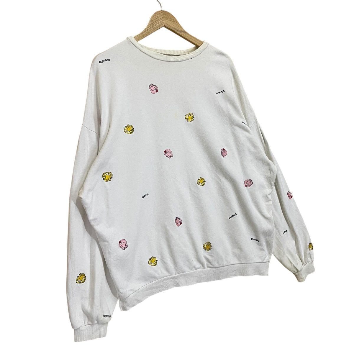 Japanese Brand Vintage Punyus Art Crewneck Sweatshirt Size US XL / EU 56 / 4 - 2 Thumbnail