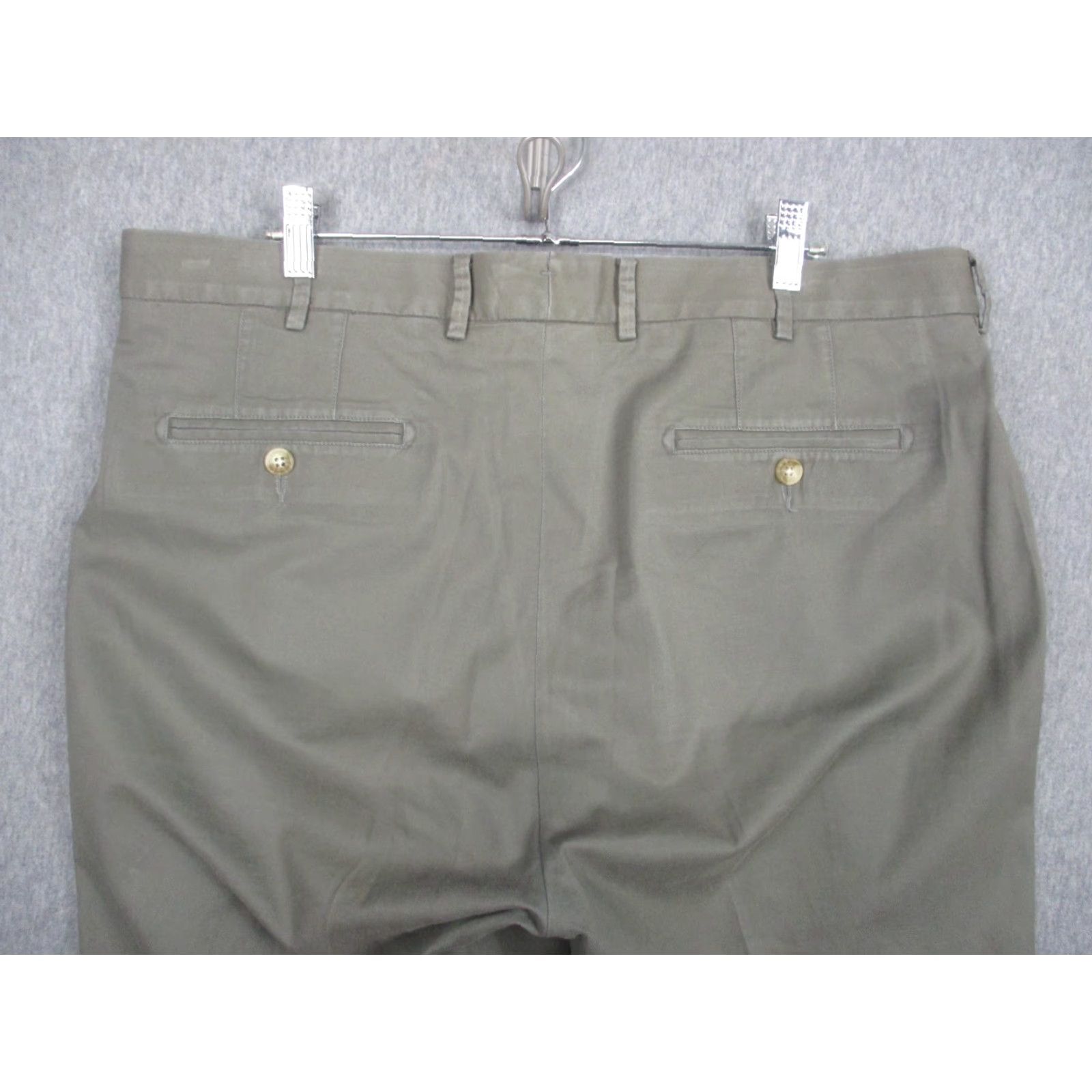 Peter Millar Peter Millar Pants Mens 38x32 Green Chino Twill Straight Leg Stretch Golf Casual Size US 38 / EU 54 - 5 Thumbnail
