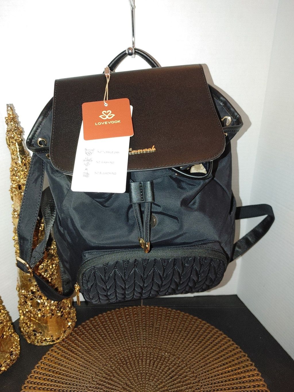 Love Moschino Lovevook Mini Backpack NWT Size ONE SIZE - 10 Thumbnail