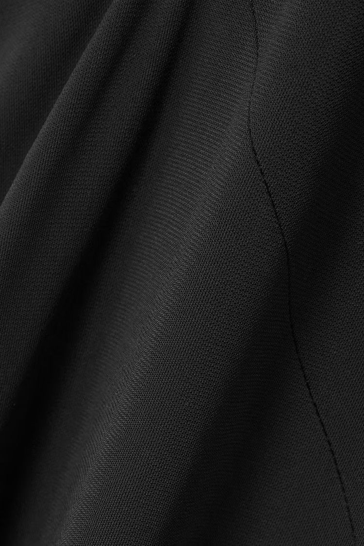 Versace o1y0226 Midi Dress in Black Size XS / US 0-2 / IT 36-38 - 4 Thumbnail