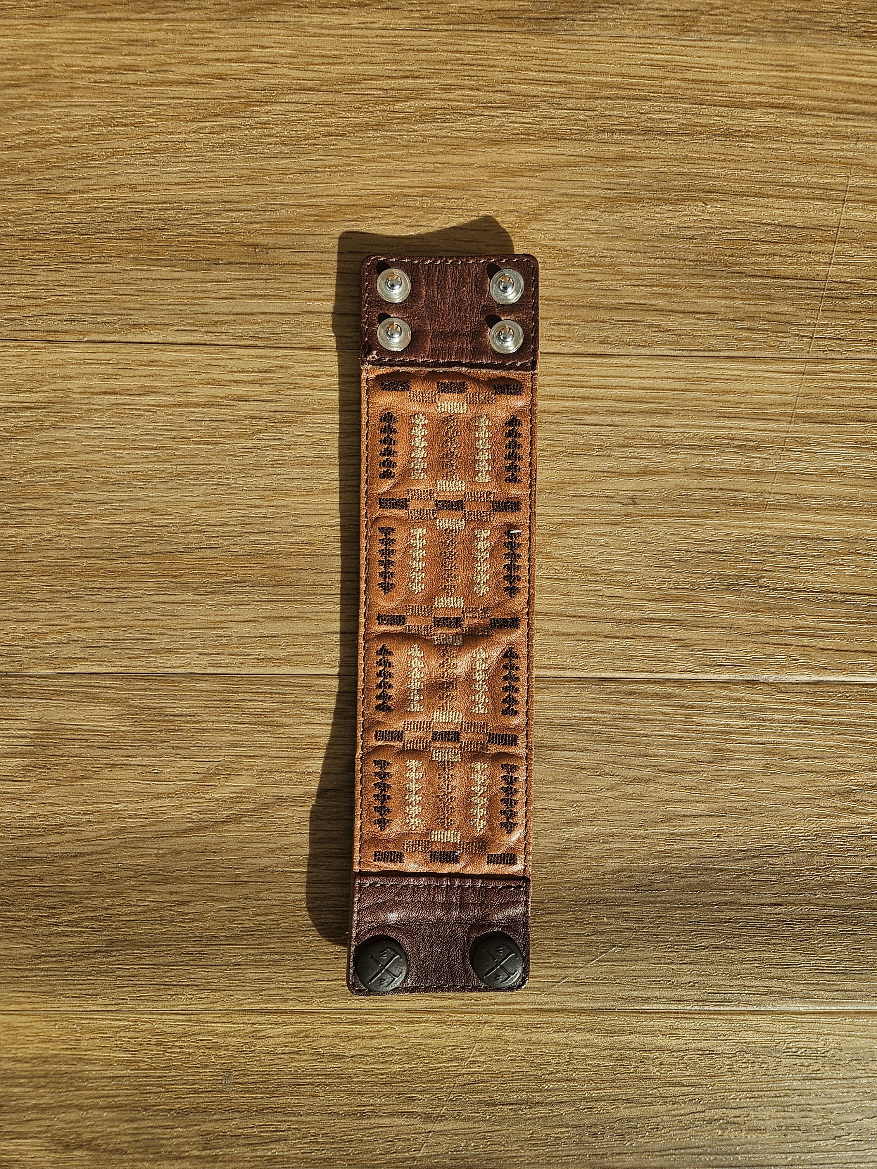 White Mountaineering White mountaineering leather cuff/bracelet Size ONE SIZE - 3 Thumbnail