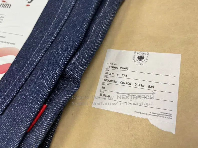 Wtaps Wtaps size M Blue jeans Size US 40 / EU 56 - 8 Thumbnail