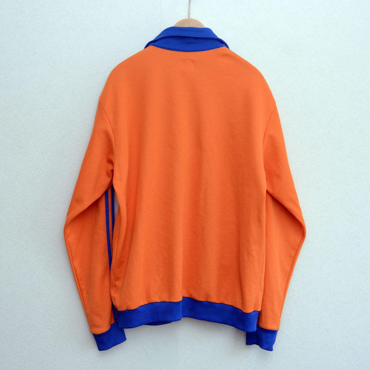 Adidas adidas Vintage Track Jacket 00s — Orange & Royal Blue Size L Size US L / EU 52-54 / 3 - 3 Thumbnail
