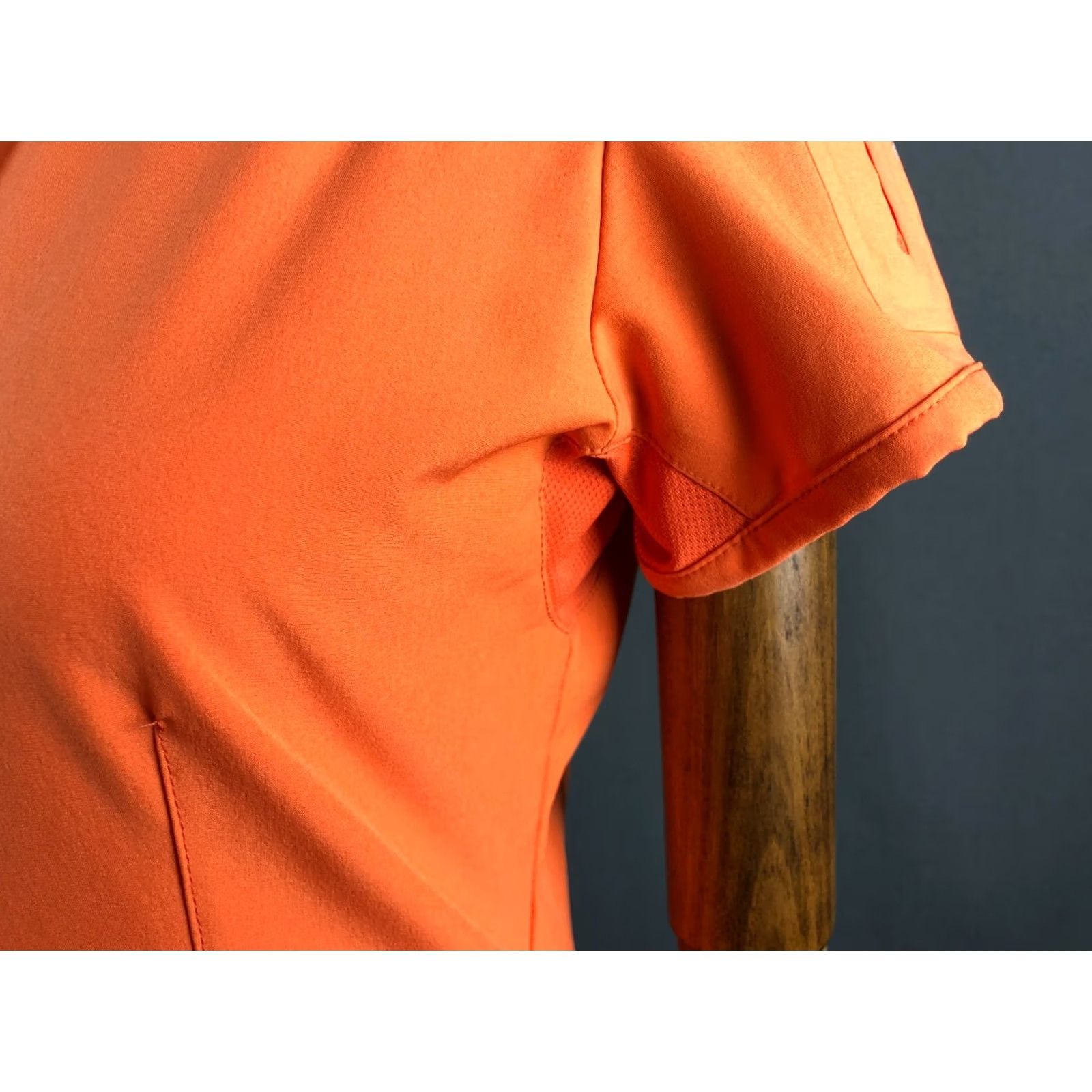 Nike ACG Nike ACG Blouse Shirt Orange Women's Size S Polyester Casual Sleeve Collared Short Sleeve Size S / US 4 / IT 40 - 6 Thumbnail