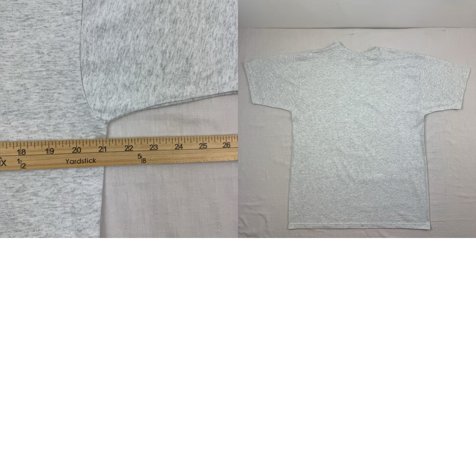 Fruit Of The Loom VINTAGE Fruit of the Loom T-Shirt Mens 90s Nature Gray Cotton Polyester Large Arkansas Outdoor Size US L / EU 52-54 / 3 - 8 Thumbnail