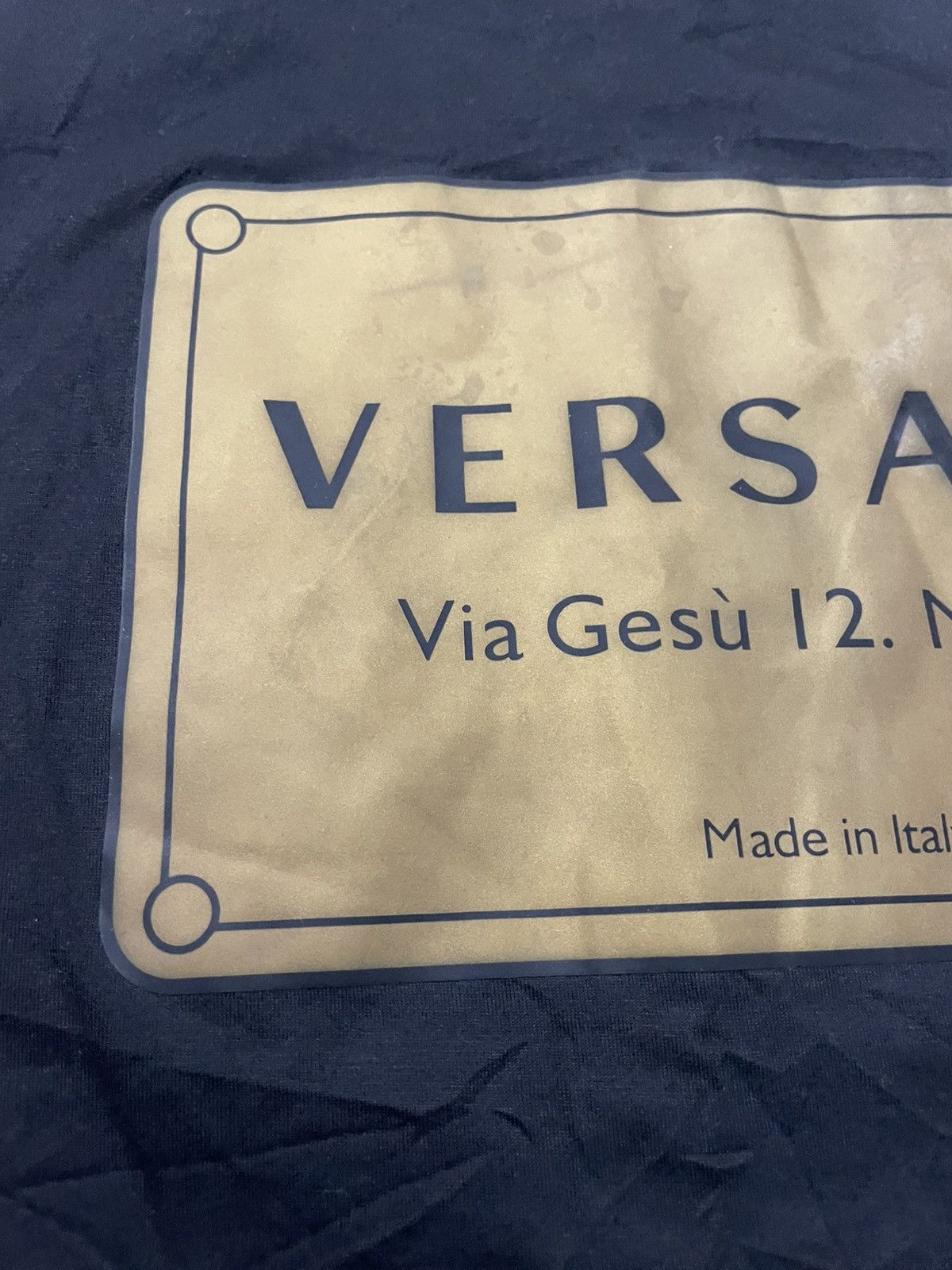 Versace VERSACE Signage Patches Tee Size US M / EU 48-50 / 2 - 8 Thumbnail
