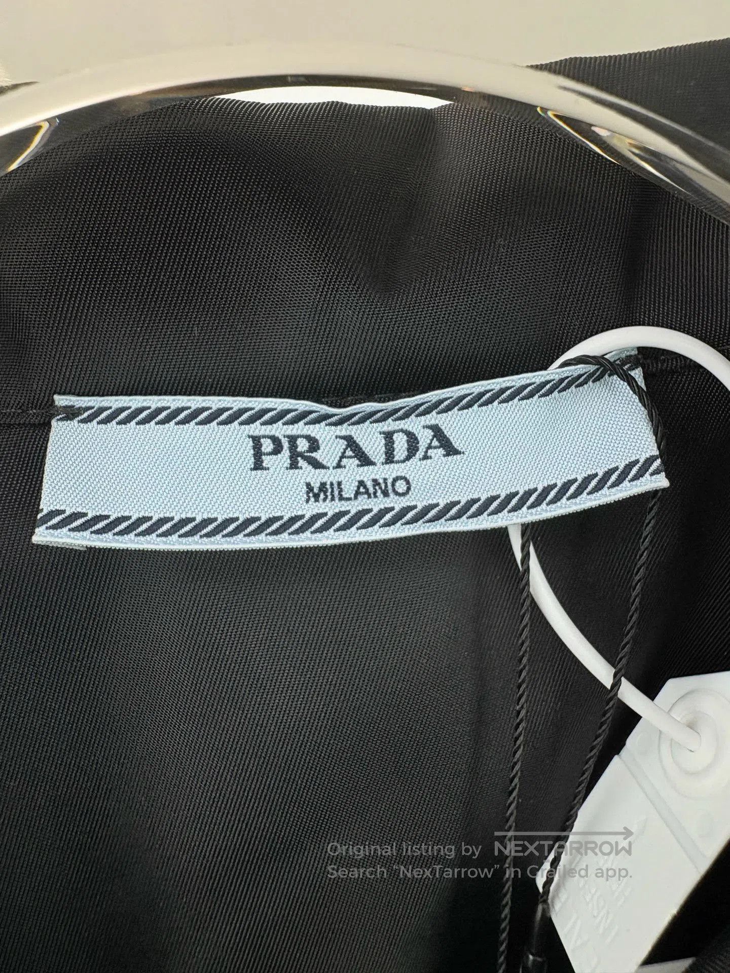 Prada PRADA Nylon Triangle Bag Short Sleeve Shirt. Size XS / US 0-2 / IT 36-38 - 4 Thumbnail