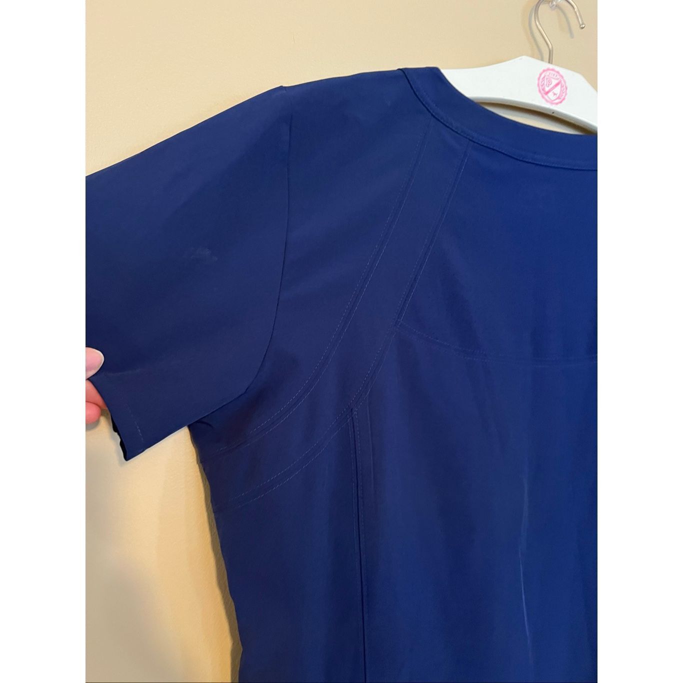Other Barco One Blue Scrub Top Woman’s Size XL FLAWED-MARKS Size XL / US 12-14 / IT 48-50 - 9 Thumbnail