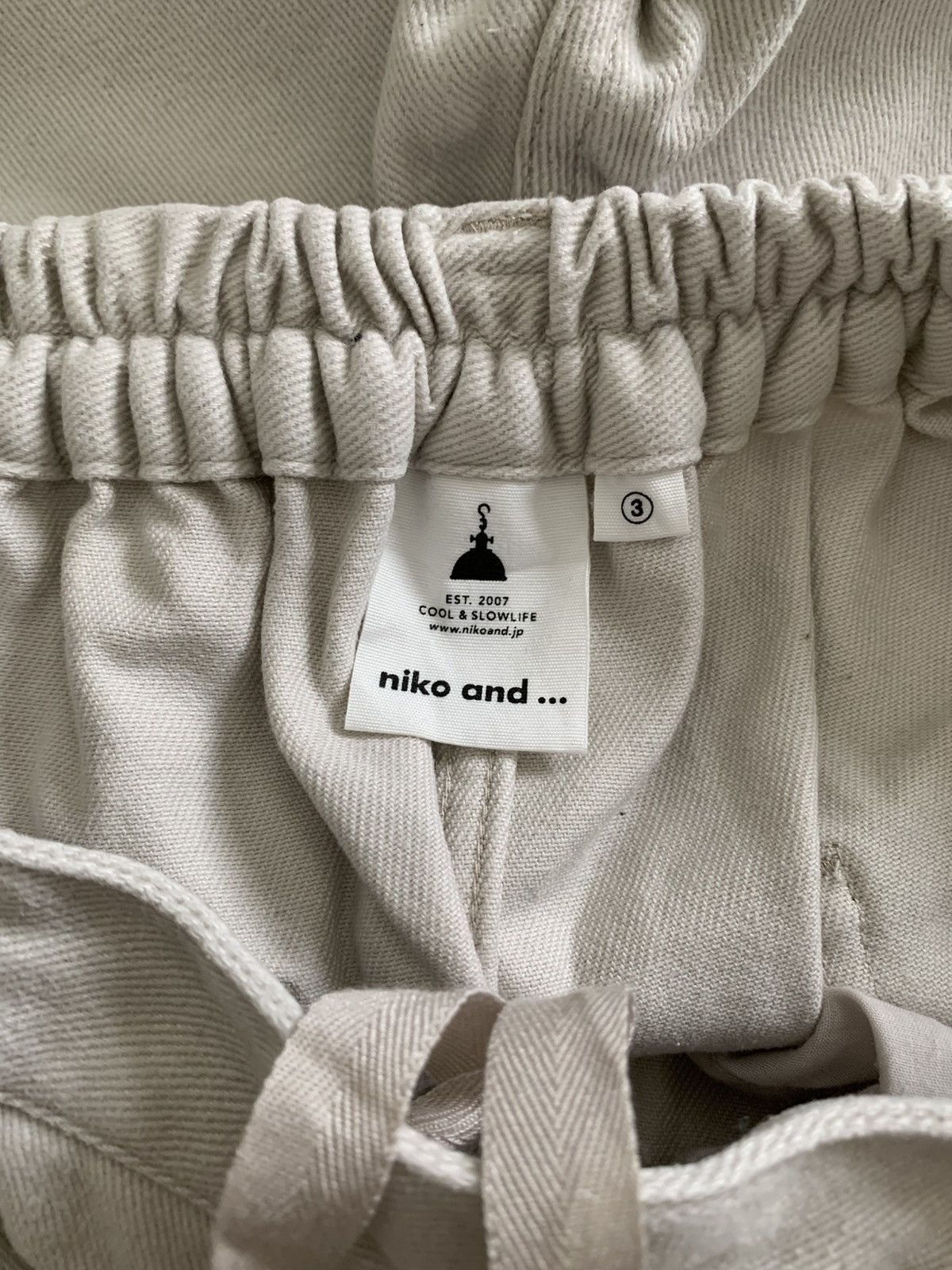 Niko And… Heavyweight Twill Wide Balloon Pants
