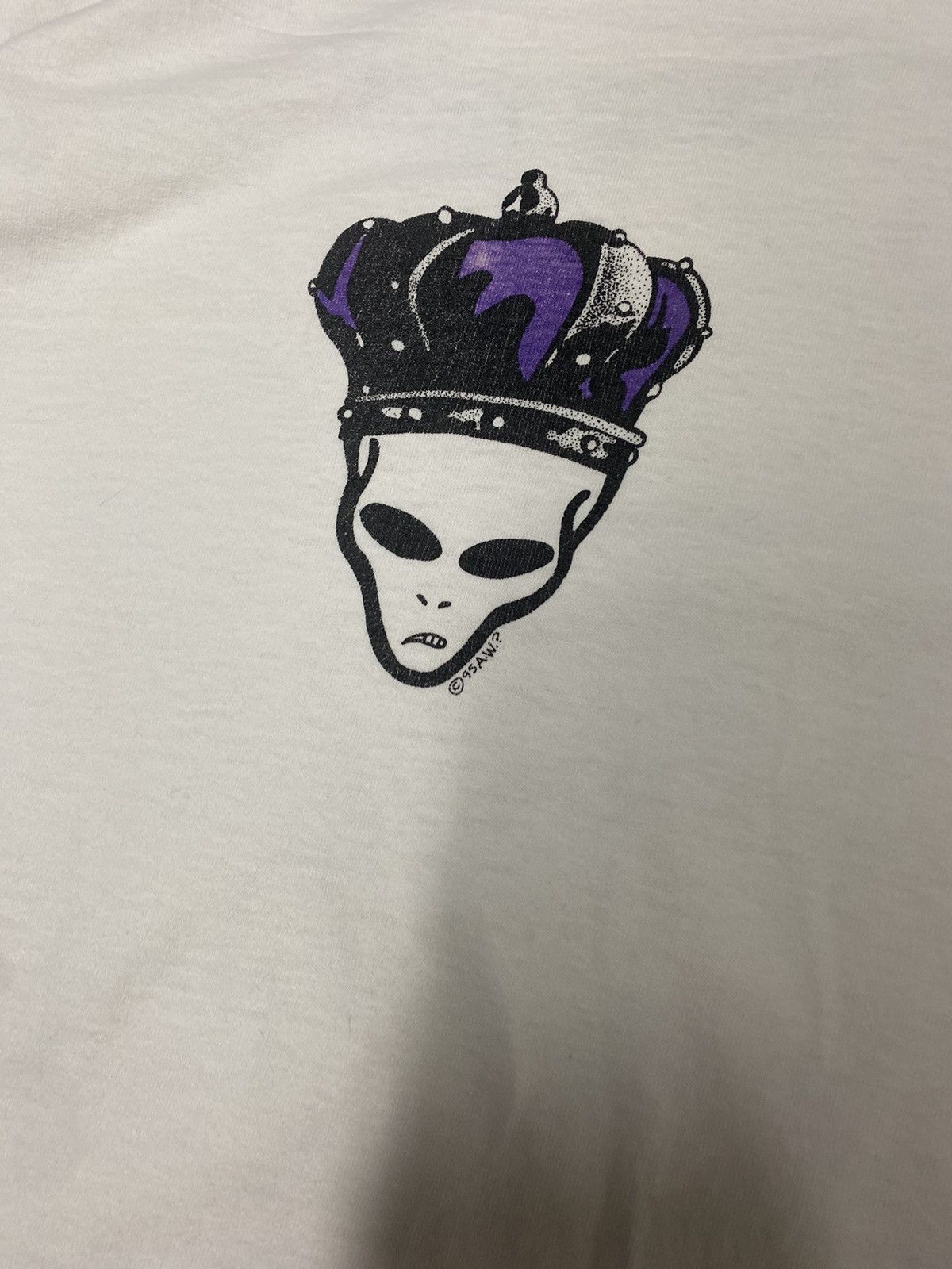 Alien Workshop × Vintage Vintage Insane 90’s Y2K Skater Alien, Where? Tee M Size US M / EU 48-50 / 2 - 2 Thumbnail